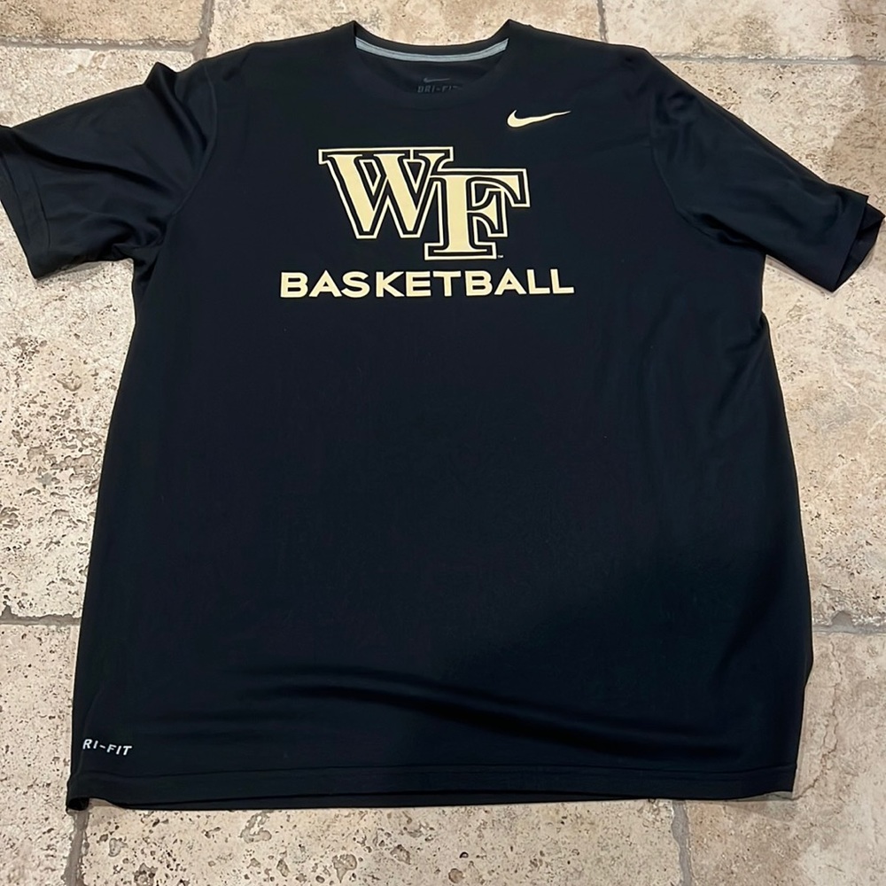 Wake Forest Basketball Shirt Dri-Fit